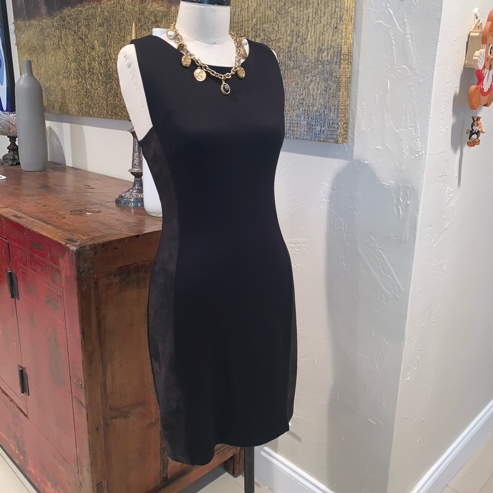 VELVET LBD S Black mini dress